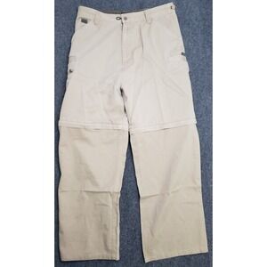 US Expedition Convertible Pants Beige Y2K Grunge‎ Skater Hiking